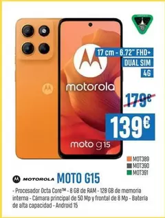 Motorola - Moto G15