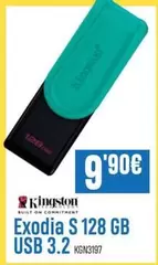 Kingston - Exodia S 128 Gb Usb 3.2 Kgn2197