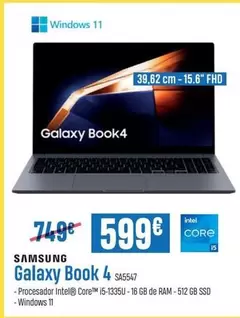 Windows - Galaxy Book 4