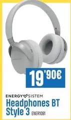 Energy Sistem - Headphones Bt Style 3
