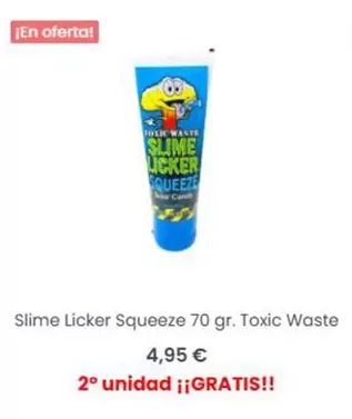 Slime Licker Squeeze Toxic Waste