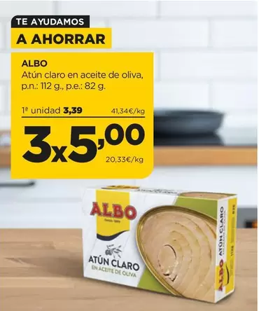 Albo - Atún Claro En Aceite De Oliva