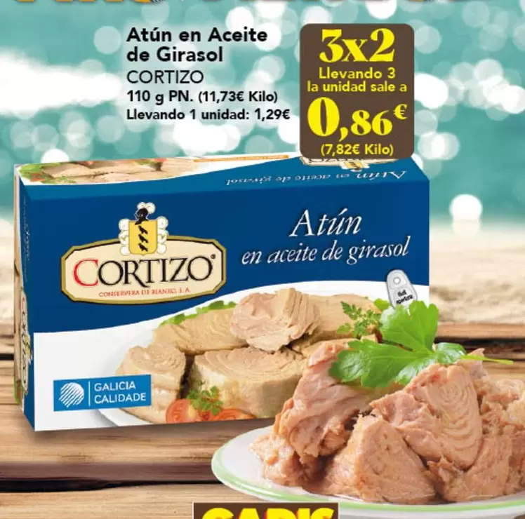 Cortizo - Atun En Aceite De Girasol
