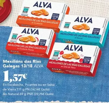 Alva - Mexillóns Das Rías