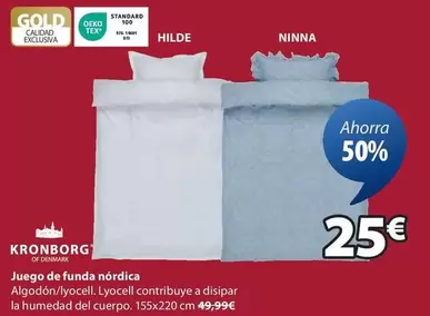 kronborg - Juego De Funda Nórdica
