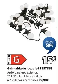 Guirnalda De Luces Led Festing