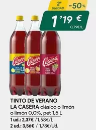 La Casera - Tinto De Verano