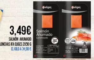 Ifa Eliges - Salmon Ahumado Lonchas