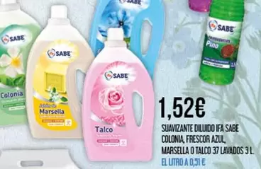 Sabe - Suavizante Diluido