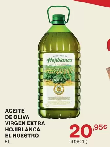 Hojiblanca - Aceite De Oliva Virgen Extra El Nuestro