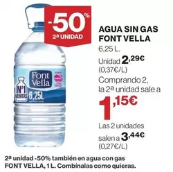 Font Vella - Agua Sin Gas