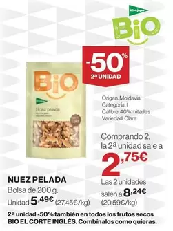 Bio - Nuez Pelada