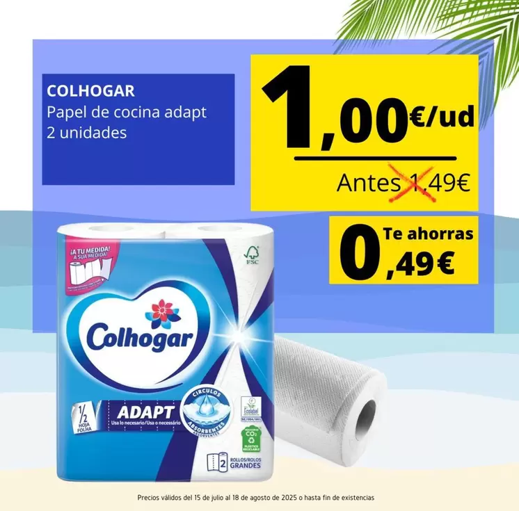 Colhogar - Papel De Cocina Adapt