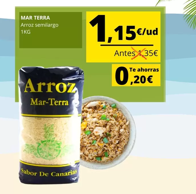 Mar Terra - Arroz Semilargo