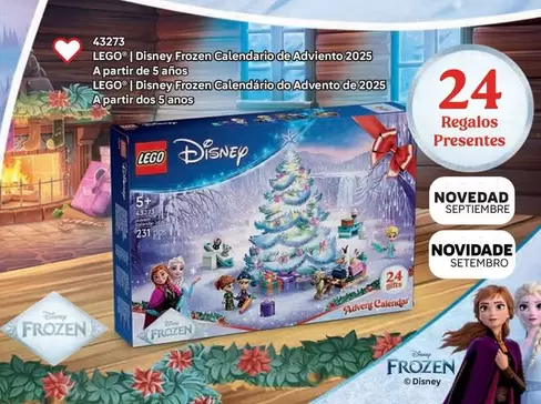Disney - Frozen Calendario De Adviento 2025