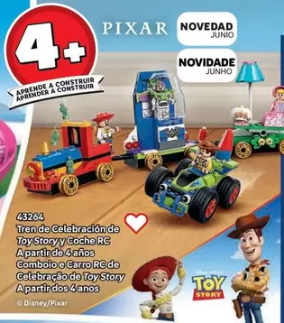Tiren De Celebración De Toy Story Y Coche Rc 