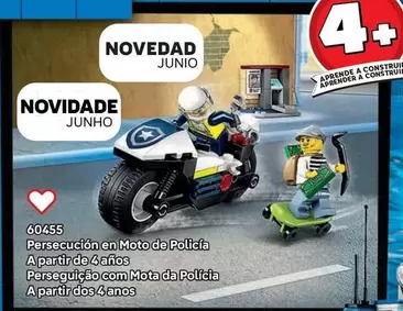60455 Perssecución En Moto De Policía