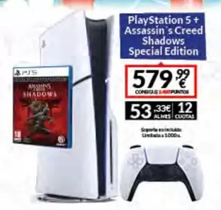 PlayStation 5 + Assassin 'S Creed Shadows Special Edition