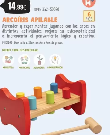 Arcoiris Apilable