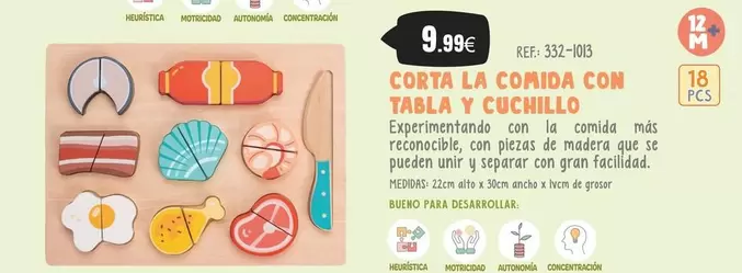 Corta La Comida Con Tabla Y Cuchillo