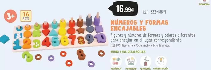 Números Y Formas Encajables