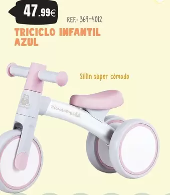 Triciclo Infantil Azul