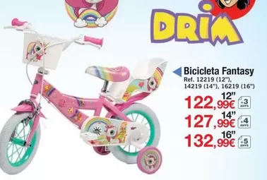 DRIM - Bicicleta Fantasy