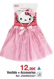 Hello Kitty - Vestido + Accesorios