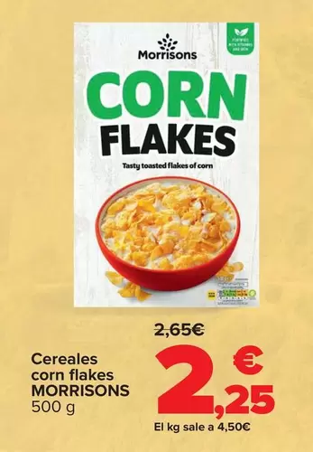 Morrisons - Cereales Corn Flakes 