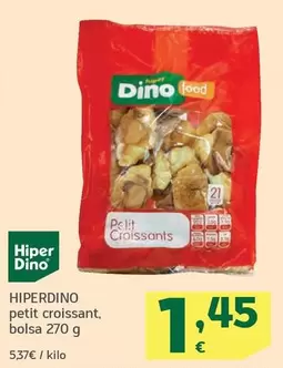 Hiperdino - Petit Croissant,Bolsa 270 G
