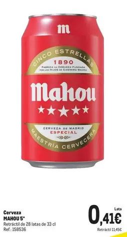 Mahou - Cerveza