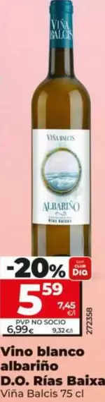 Viña Balcis - Vino Blanco Albariño D.O. Rías Baixas