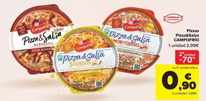 Campofrío - Pizzas Pizza&salsa