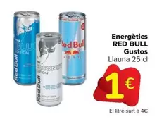 Red Bull - Energètics Gustos