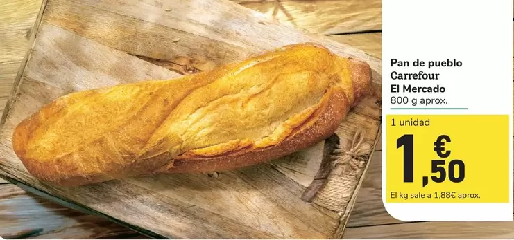carrefour - Pan De Pueblo El Mercado