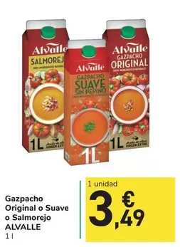 Alvalle - Gazpacho Original O Suave O Salmorejo