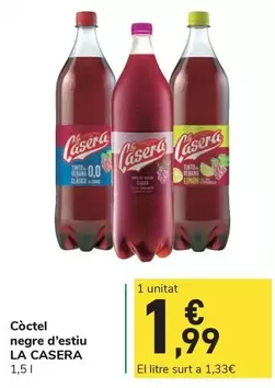 La Casera - Còctel Negre D'Estiu