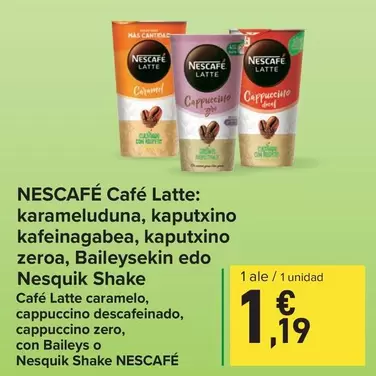 Nescafé - Cafe Latte