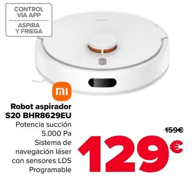 Xiaomi - Robot Aspirador S20 Bhr8629eu