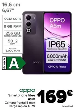 Oppo - Smartphone Libre A5m