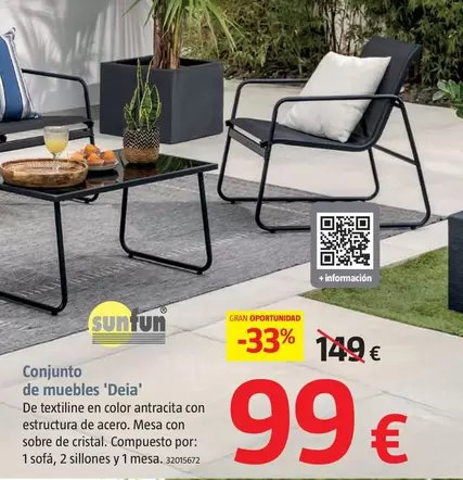 Sunfun - Conjunto De Muebles 'Deia'