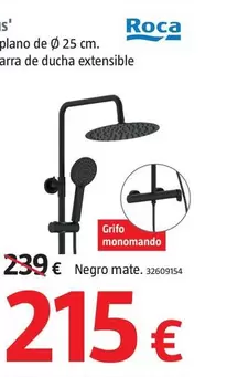 Roca - Sistema De Ducha 'Mitos Plus' Negro Mate