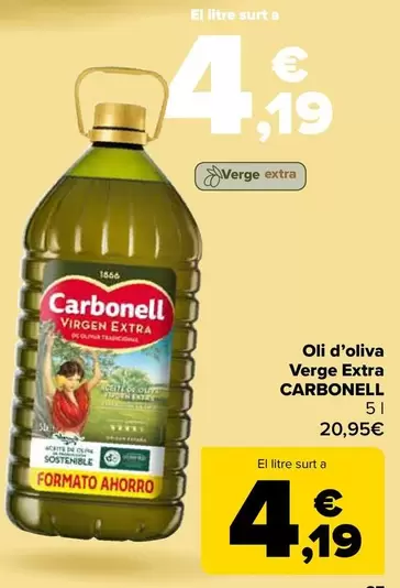 Carbonell - Aceite De Oliva Virgen Extra 