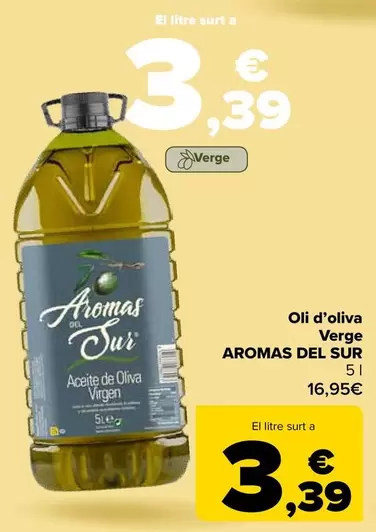  Aromas Del Sur - Aceite De Oliva Virgen