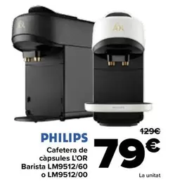Philips - Cafetera De Cápsulas L’or Barista LM9512/60 O LM9512/00