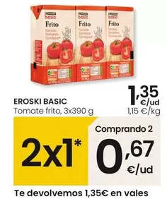 Eroski Basic - Tomate Frito