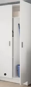 Armario Escobero: 2 Puertas
