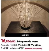 Lámpara De Mesa