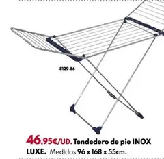 Tendedero De Pie Inox Luxe