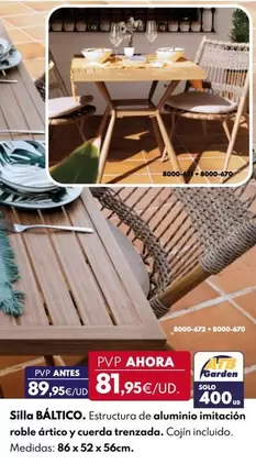 Silla Baltico